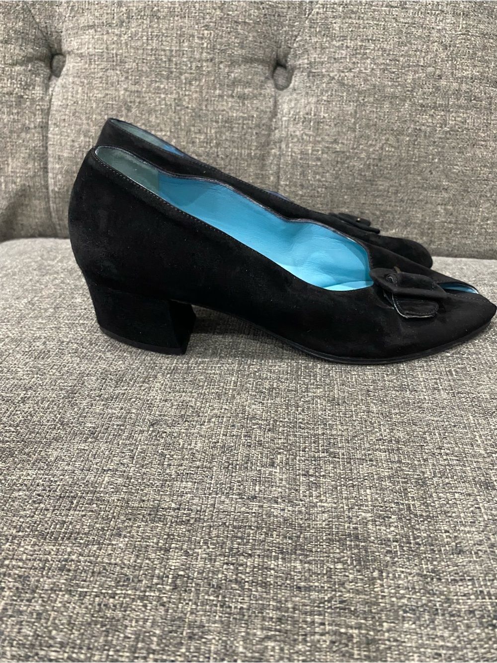 Thierry Rabotin Beep Toe Buckle Heels Women’s Size 37 - Picture 2 of 9